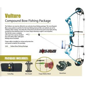 Horizone Vulture RTF Fishing Compound Bow Kit - Benson Archery
